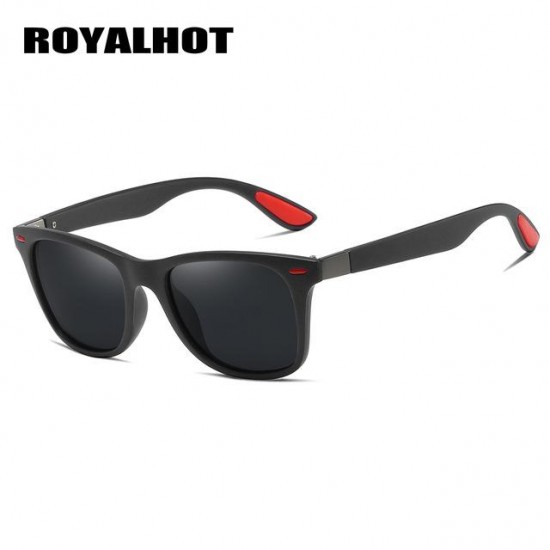 RoyalHot Men Women Square Fashion Polarized Sunglasses