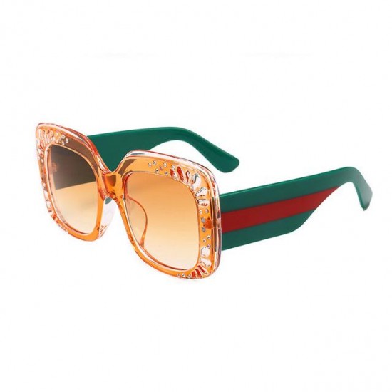 Oversized Rhinestone Sunglasses