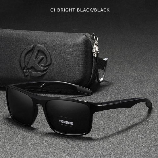 Rectangular Ultra Light TR90 Sunglasses