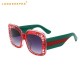 Oversized Rhinestone Sunglasses