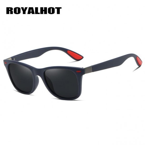 RoyalHot Men Women Square Fashion Polarized Sunglasses