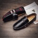 Men's Genuine Leather Soft Moccasins Loafers