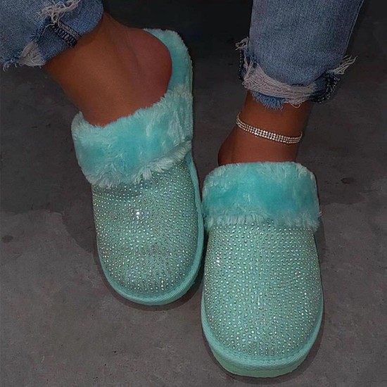 New Women Winter Warm Home Indoor Slippers