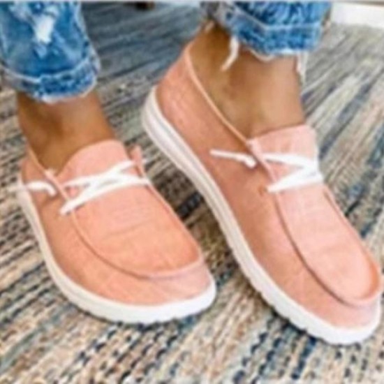 Woman Leopard Flat Casual Loafers