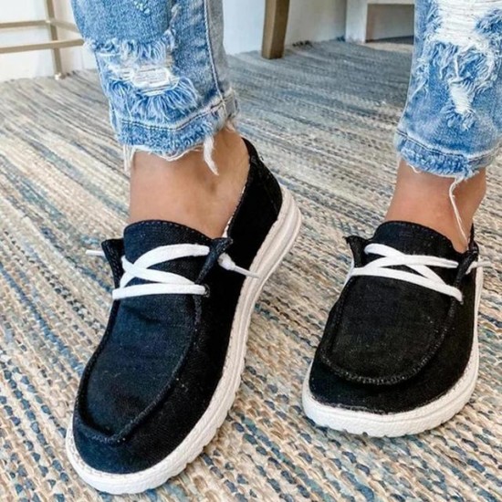 Woman Leopard Flat Casual Loafers