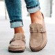 New Women Summer ng Fashion Solid Buckle Sandals