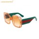 Oversized Rhinestone Sunglasses
