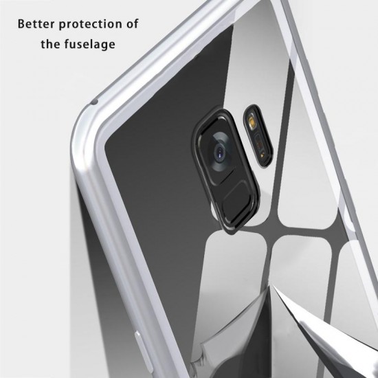 Phone Accessories - Luxury Ultra Magnet Tempered Glass 360 Full Cover For S9 S9Plus