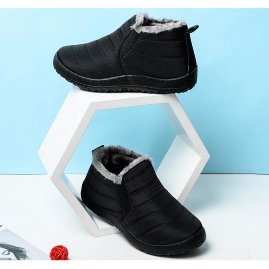 Women Plus Size Snow Boots