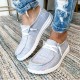 Woman Leopard Flat Casual Loafers