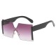 Oversized Rimless Sunglasses