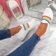 New Mesh Women Flat Walking Shoes