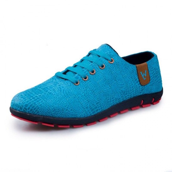 Men's Shoes - Men Genuine Leather Flats Comfortable Autumn Soft Shoes