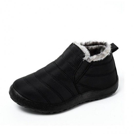Women Plus Size Snow Boots