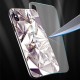 Phone Accessories - 3D Diamond Glass Silicone Cover For iPhone