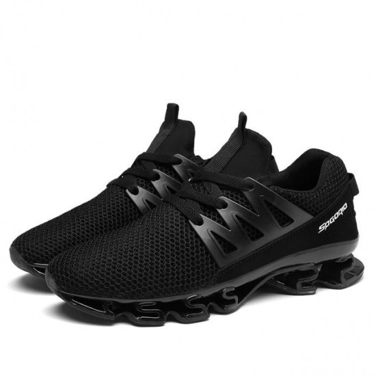 Shoes - Men Breathable Mesh Elastic Shoes