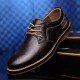 Men's Genuine Leather Oxford Dress Shoes
