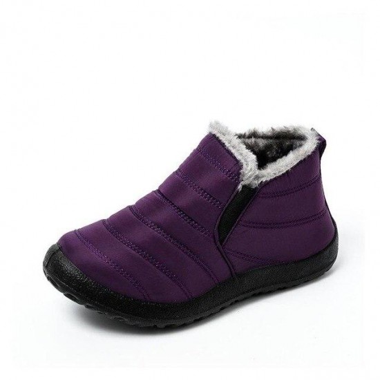 Women Plus Size Snow Boots