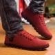 Men's Shoes - Men Genuine Leather Flats Comfortable Autumn Soft Shoes