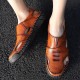 Men's Leather Beach Shoes Sandals