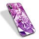 Phone Accessories - 3D Diamond Glass Silicone Cover For iPhone
