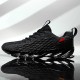 Men's Blade Running Red Black Grey White Sneakers