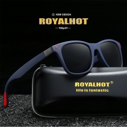 RoyalHot Men Women Square Fashion Polarized Sunglasses