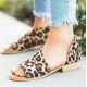 Summer Casual Rome Peep Toe Ladies PU Leather Sandals