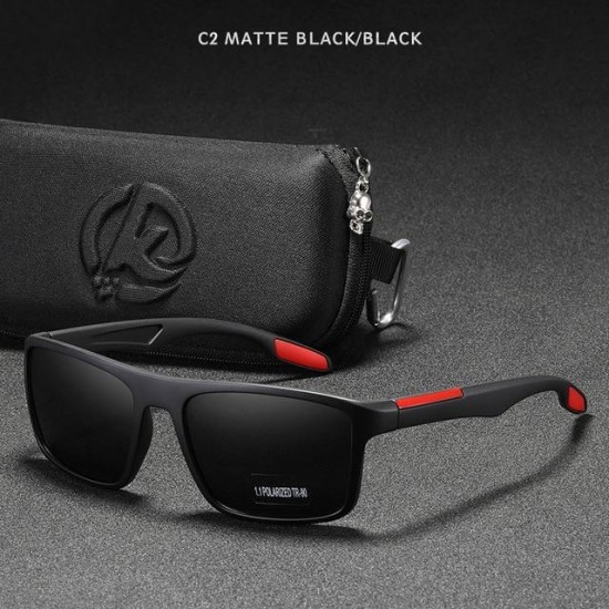 Rectangular Ultra Light TR90 Sunglasses