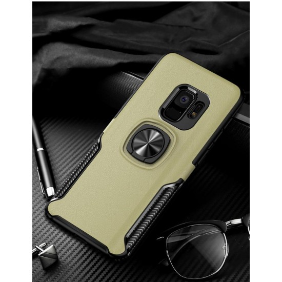 Phone Case - Luxury Fashion Creative Hidden Magnetic Ring Holder Case For Samsung
