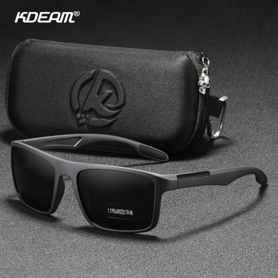 Rectangular Ultra Light TR90 Sunglasses
