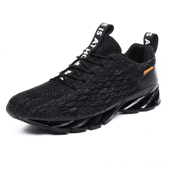 Men's Blade Running Red Black Grey White Sneakers