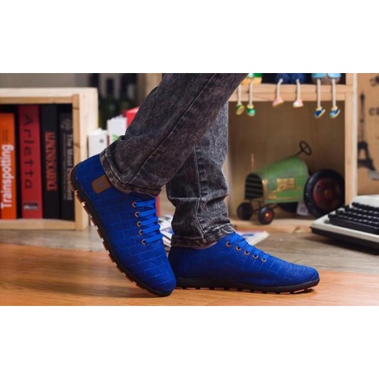 Men's Shoes - Men Genuine Leather Flats Comfortable Autumn Soft Shoes