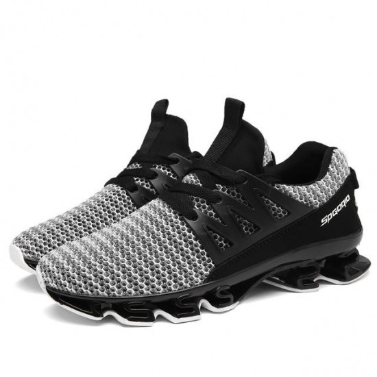 Shoes - Men Breathable Mesh Elastic Shoes