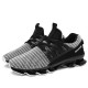 Shoes - Men Breathable Mesh Elastic Shoes