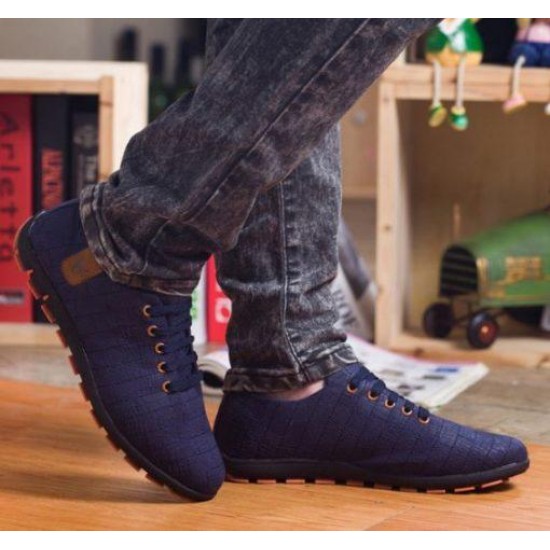 Men's Shoes - Men Genuine Leather Flats Comfortable Autumn Soft Shoes