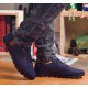 Men's Shoes - Men Genuine Leather Flats Comfortable Autumn Soft Shoes