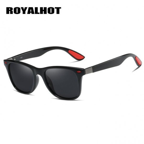 RoyalHot Men Women Square Fashion Polarized Sunglasses