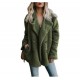 Women's Clothing - Winter Buttoned Casual Quilted Coat