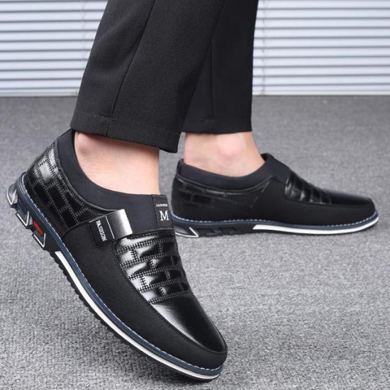 men's business casual slip on shoes