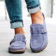 New Women Summer ng Fashion Solid Buckle Sandals