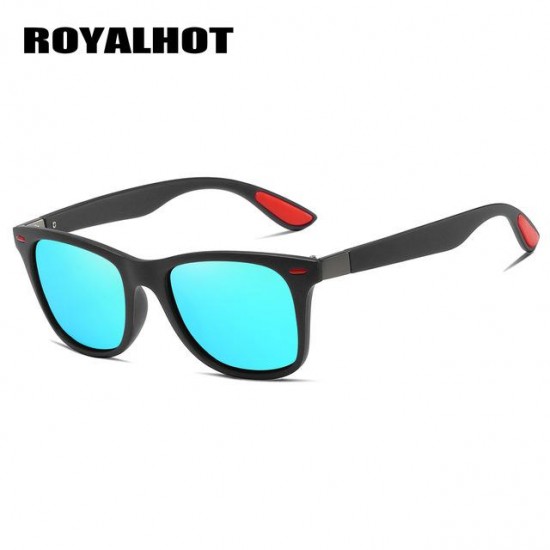 RoyalHot Men Women Square Fashion Polarized Sunglasses