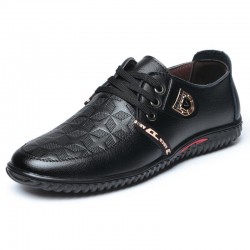Men's Shoes - Comfort Breathable Genuine Leather Fashion Casual Shoes