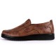 Men's Shoes - Fashion Leather Slip On Casual Style Shoes