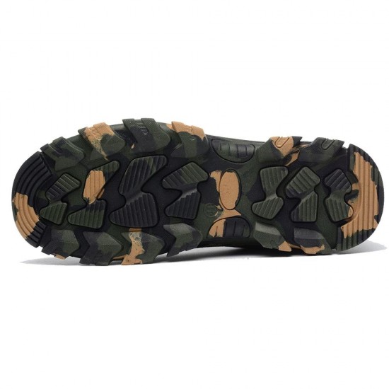 Men's Outdoor Plus Size Steel Toe Cap Work Boots