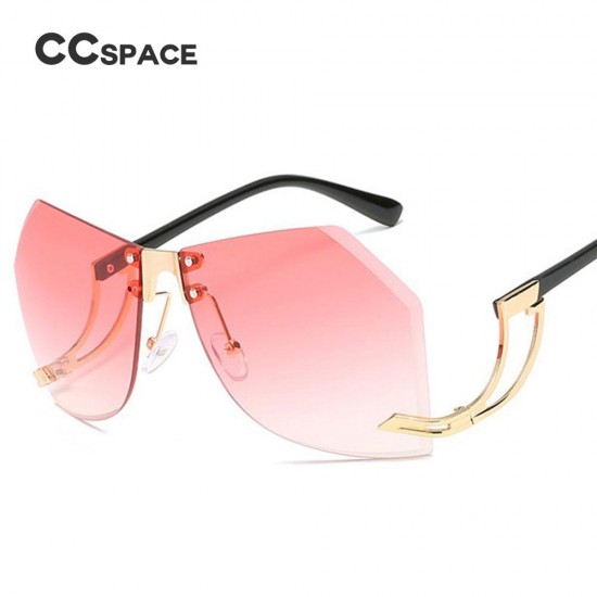 Sunglasses - Women Popular Irregular Frameless Sunglasses