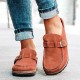 New Women Summer ng Fashion Solid Buckle Sandals