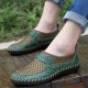 Men's Genuine Leather Flats Casual Loafers Shoes
