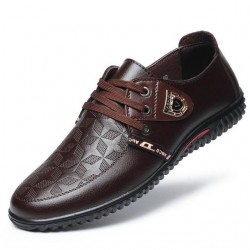 Men's Shoes - Comfort Breathable Genuine Leather Fashion Casual Shoes