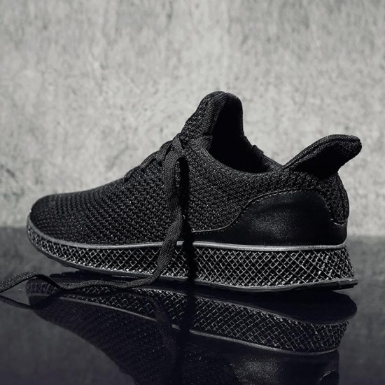 Fly Weave Casual Outdoor Walking Tennis Sneakers